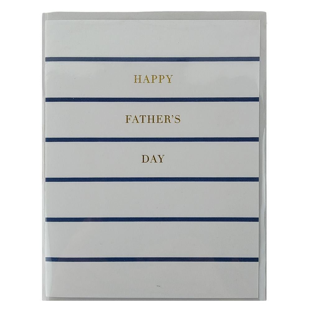 417 Press - 'Happy Father's Day' Folded Stripes Card (1CT)