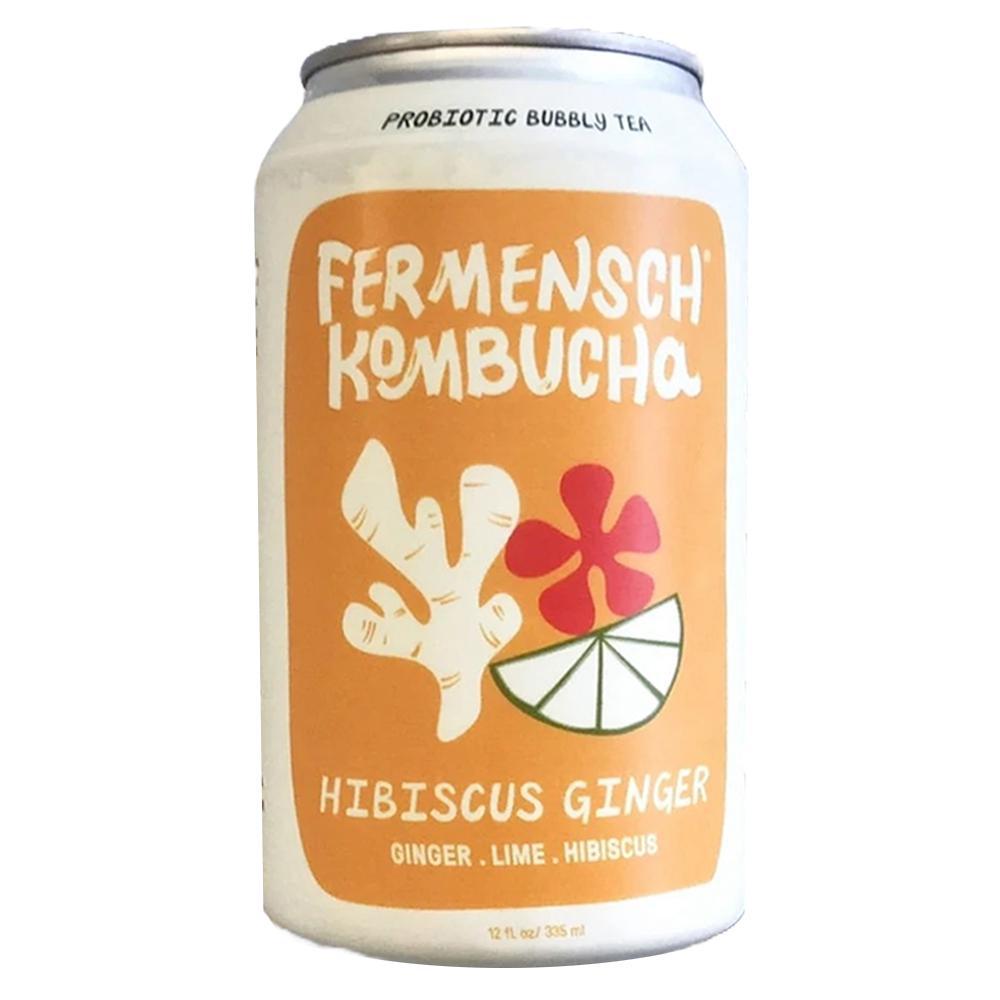 Fermensch Kombucha - 'Hibiscus Ginger' Kombucha (12OZ).