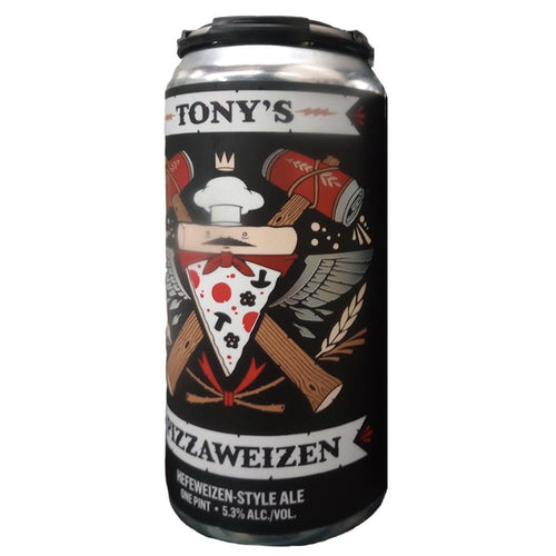 Black Hammer Brewing - 'Tony’s Pizzaweizen' Hefeweizen-Style Ale (16OZ).