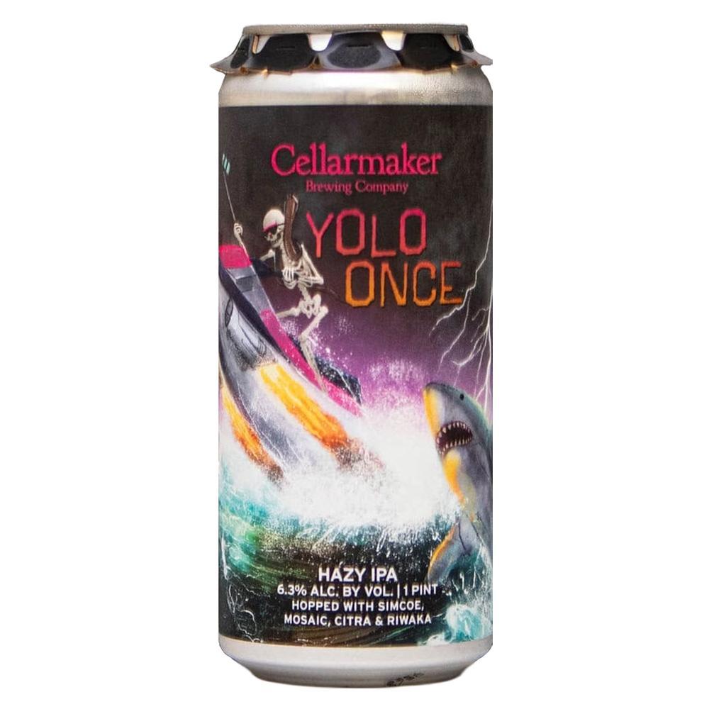 Cellarmaker Brewing Co. - 'YOLO Once' Hazy IPA (16OZ)