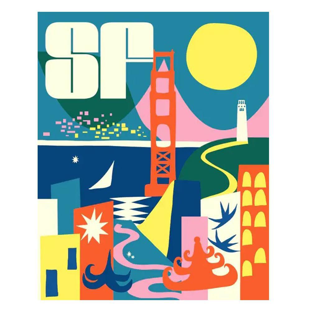 Daniella Manini - 'San Francisco' Print (8"x10").