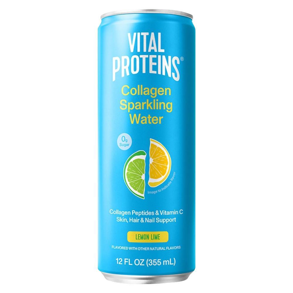 Vital Proteins - 'Lemon Lime' Collagen Peptides Sparkling Water (12OZ)