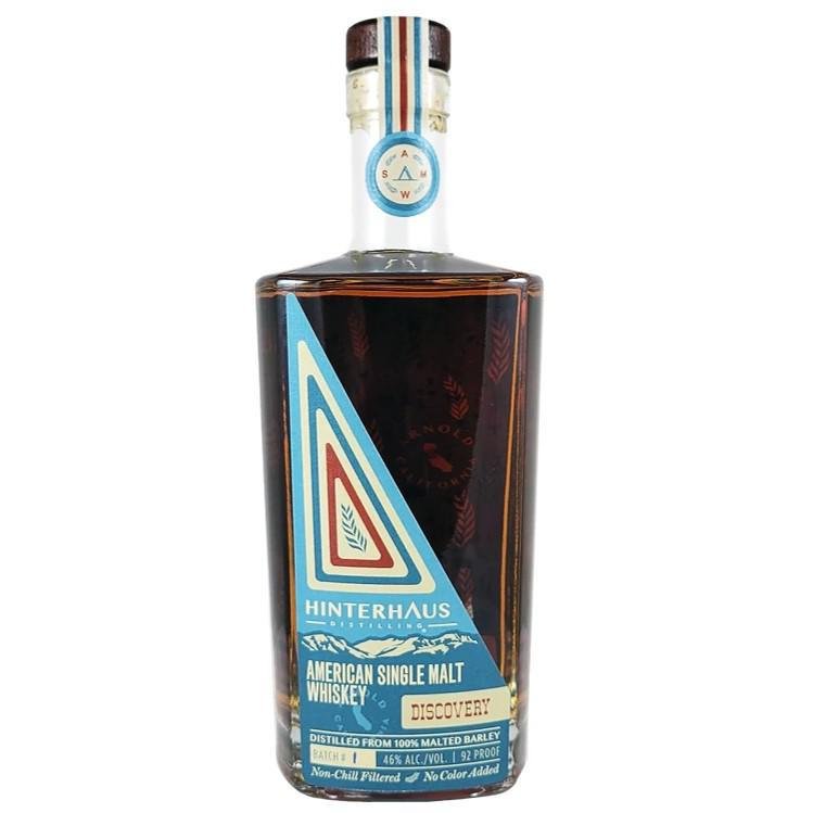 Hinterhaus Distillery - 'Discovery' American Single Malt Whiskey (750ML).