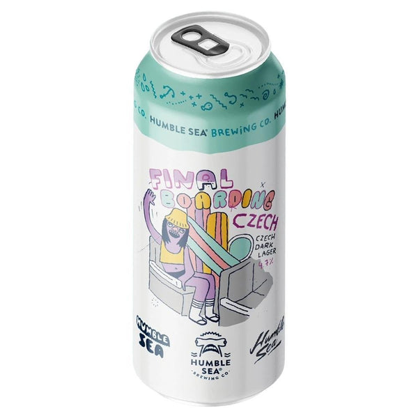 Humble Sea Brewing Co. - 'Final Boarding Czech' Czech Dark Lager (16OZ)