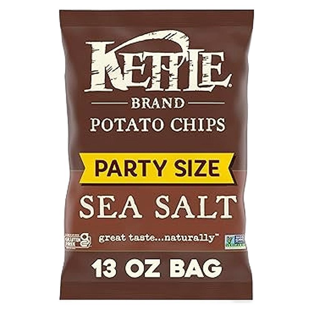 Kettle Brand - 'Sea Salt' Party-Size Potato Chips (13OZ)