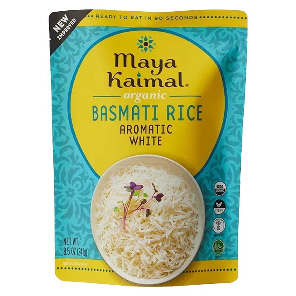 Maya Kaimal - 'Aromatic White' Organic Basmati Rice (8.5OZ).