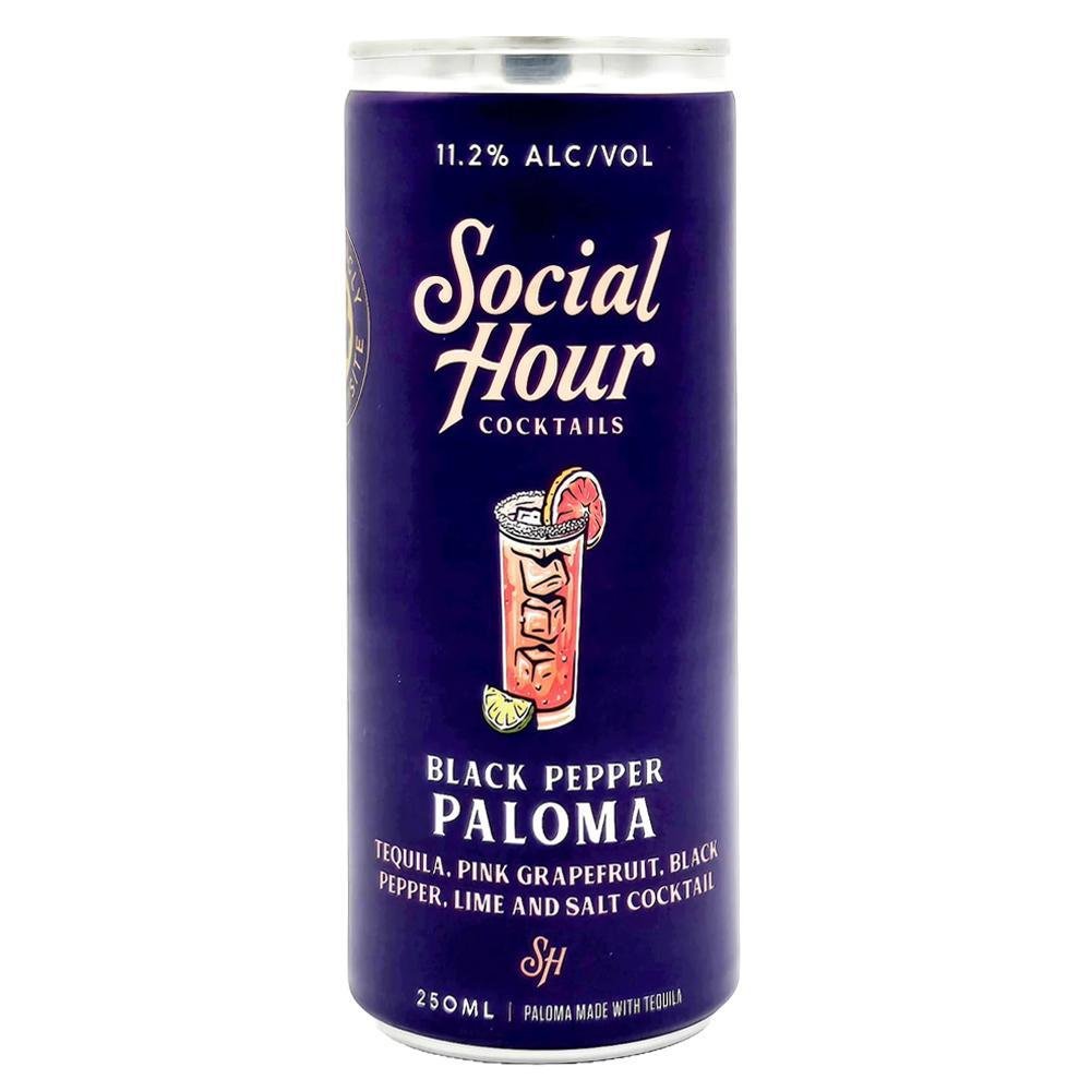 Social Hour Cocktails - 'Black Pepper Paloma' Cocktail (250ML).