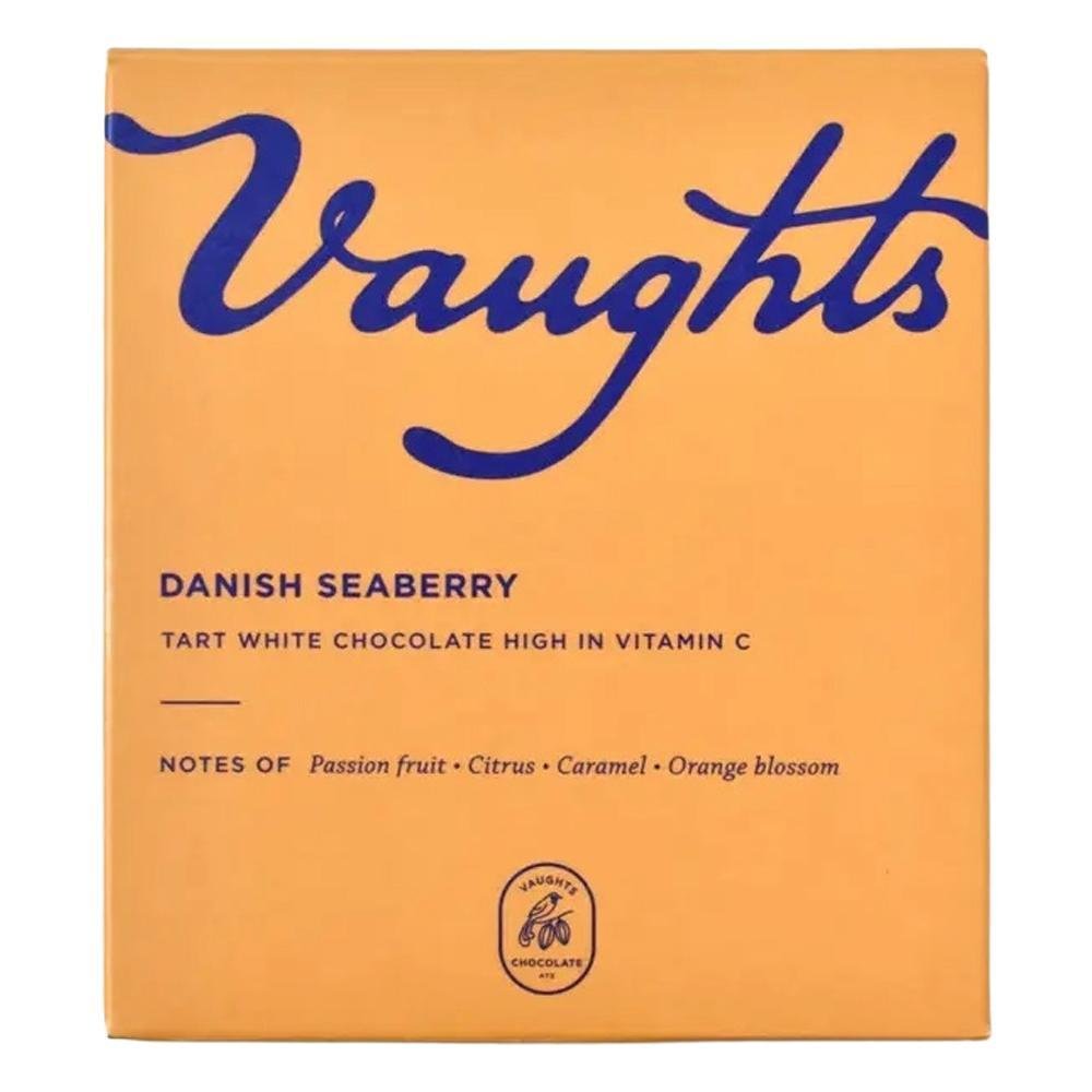 Vaughts Chocolate - 'Danish Seaberry' Tart White Chocolate (55G | 45%)