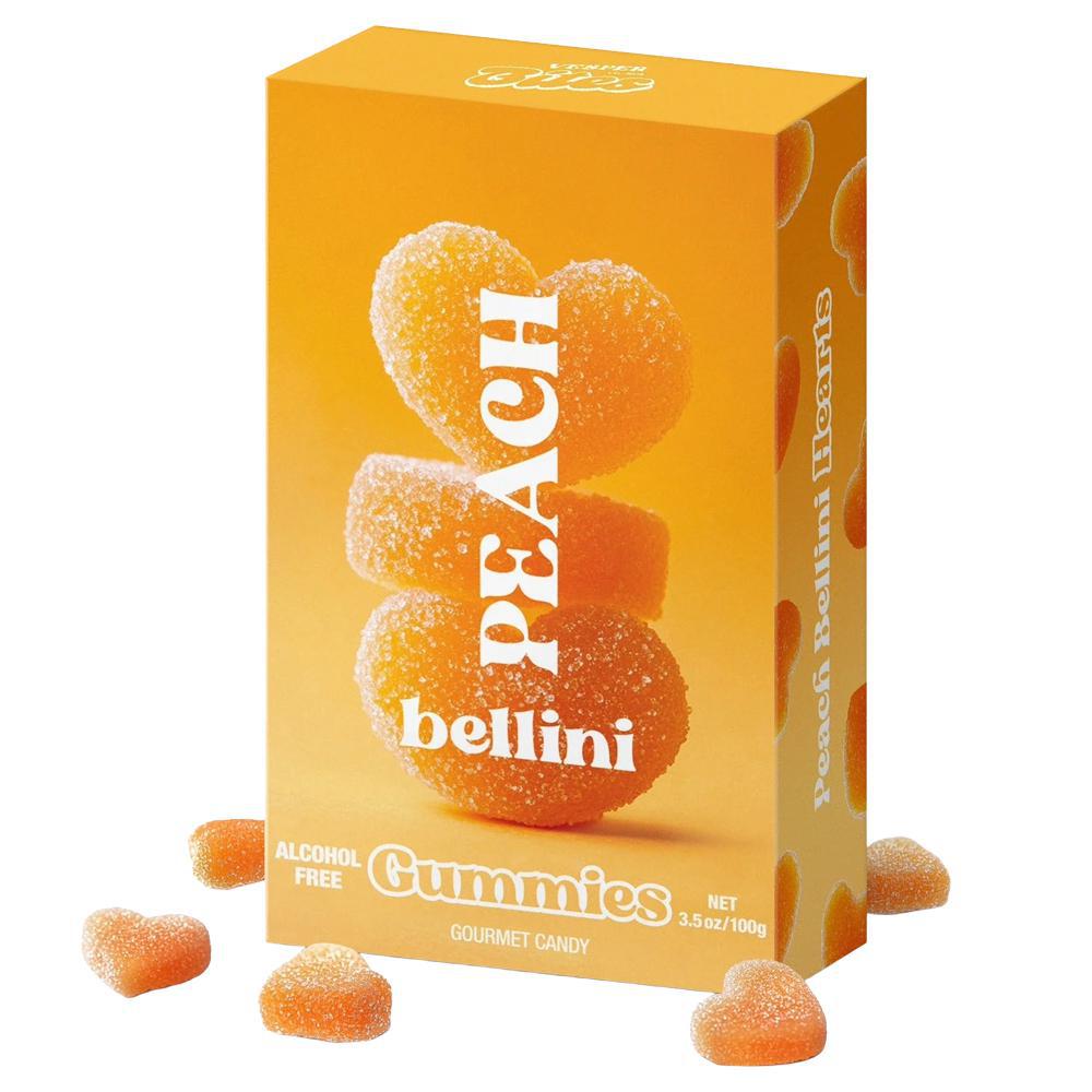 Vesper Bites - 'Peach Bellini' Alcohol-Free Gummies (3.5OZ).