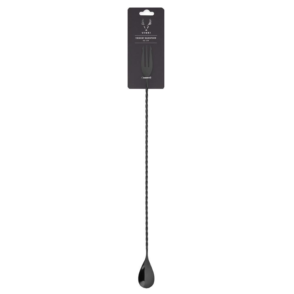 Viski - Stainless Steel Trident Barspoon.