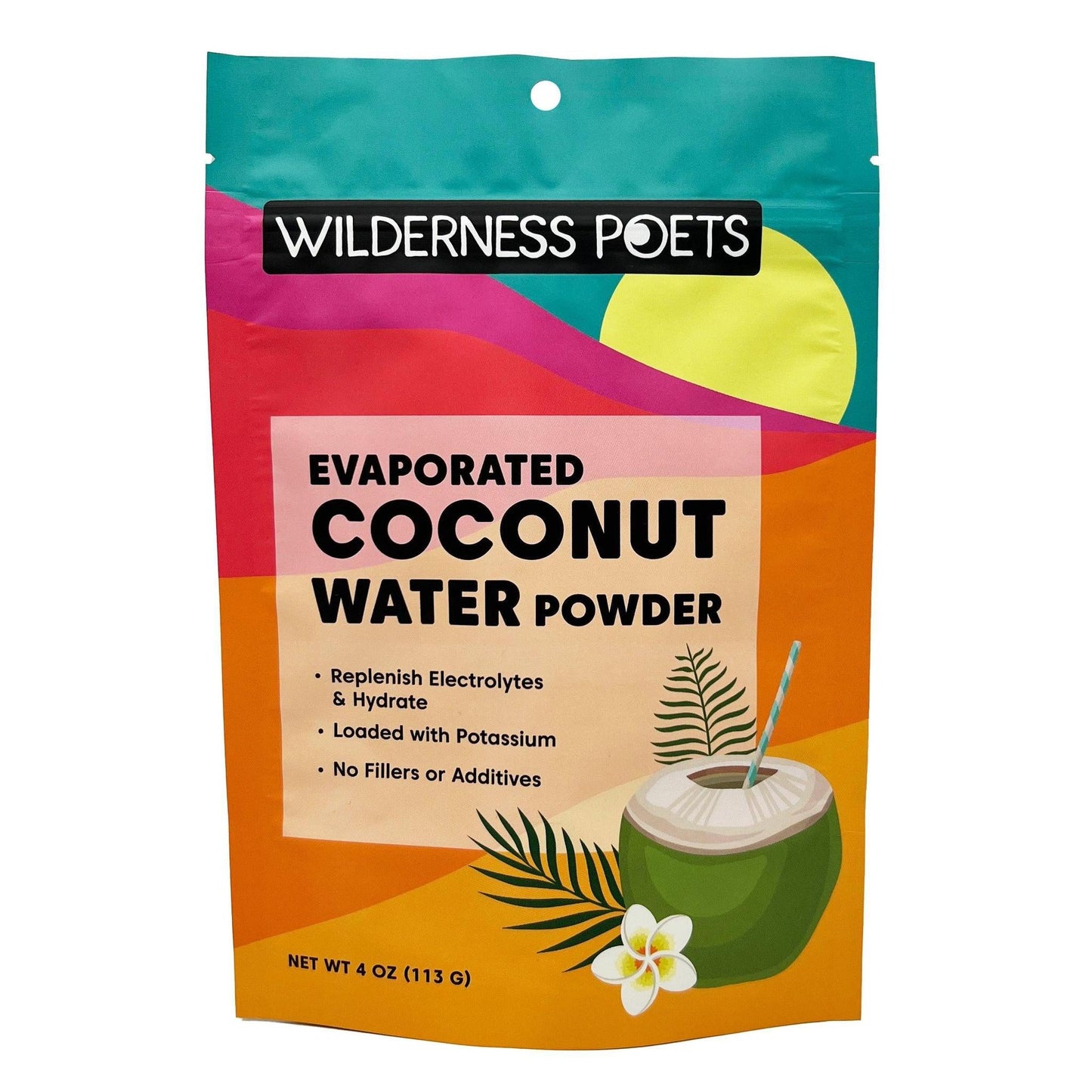 Wilderness Poets - Evaporated Coconut Water Powder (4OZ).
