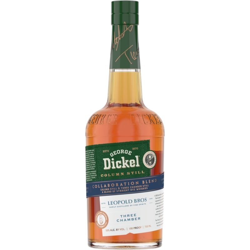 Cascade Hollow Distillery - 'George Dickel x Leopold Bros. Collaboration' Blended Rye Whiskey (750ML).