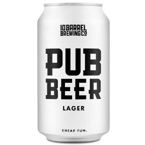 10 Barrel Brewing Co. - 'Pub Beer' Lager (12OZ).