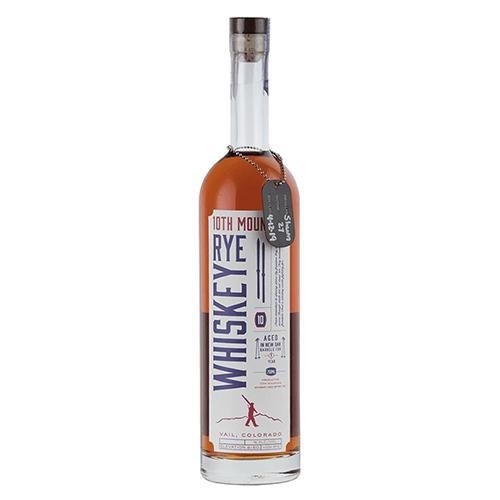 10th Mountain Whiskey & Spirit Co. - Rye Whiskey (750ML).