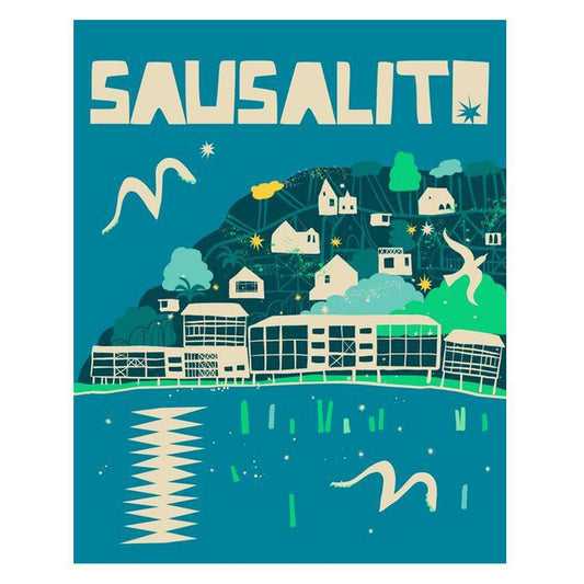 Daniella Manini - 'Sausalito' Print (8"x10").