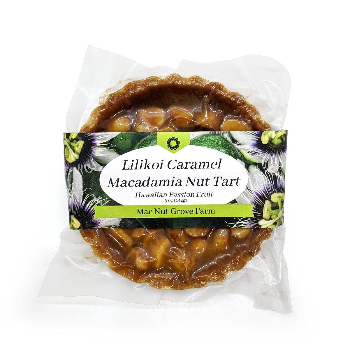 Mac Nut Grove Farm - 'Lilikoi Caramel Macadamia' Nut Tart (5OZ).
