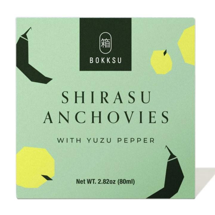 Bokksu - Shirasu Anchovies w/ Yuzu Pepper (80ML).