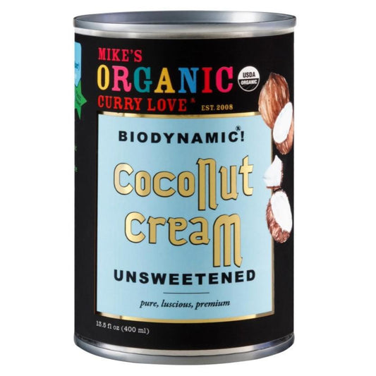 Mike's Organic Curry Love - Biodynamic Unsweetened Coconut Cream (400ML).