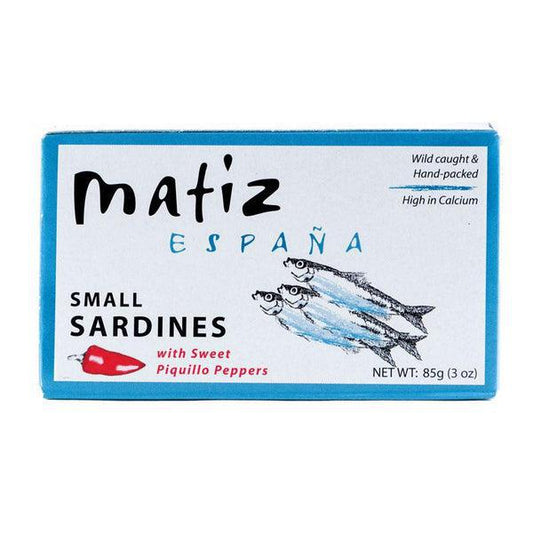 Matiz Espana - Wild Small Sardines w/ Sweet Piquillo Peppers (85G).