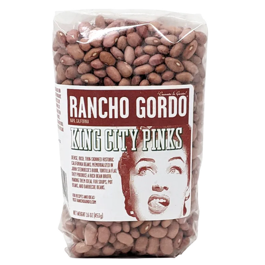 Rancho Gordo - 'King City Pinks' Heirloom Beans (16OZ).