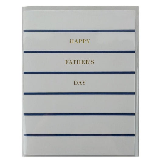 417 Press - 'Happy Father's Day' Folded Stripes Card (1CT)