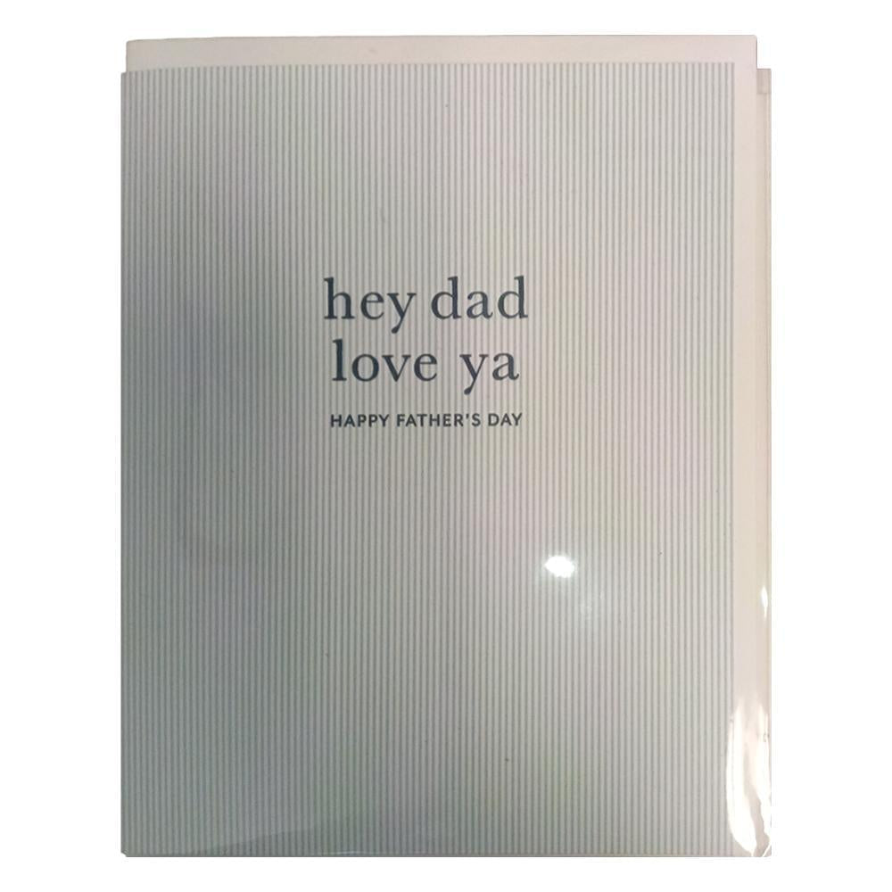 417 Press - 'Hey Dad Love Ya' Folded Card (1CT)
