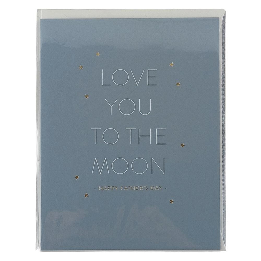 417 Press - 'Love You To The Moon' Folded Card (1CT)