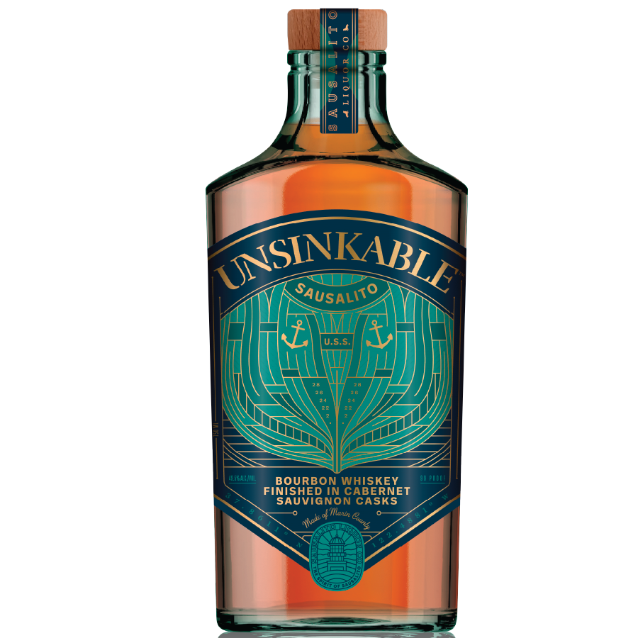 Sausalito Liquor Co. - 'Unsinkable' Bourbon Finished in Cabernet Sauvignon Casks (750ML).
