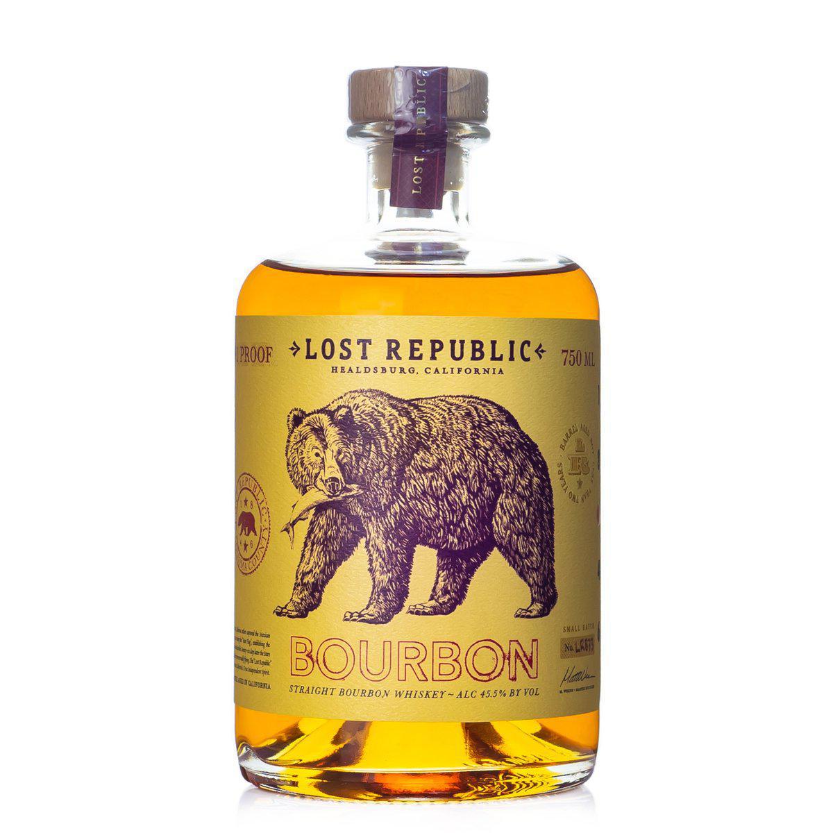 Lost Republic - Straight Bourbon (750ML).