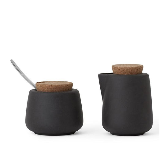 ViVa Scandinavia - 'Nicola' Charcoal Milk & Sugar Set (2CT).
