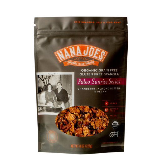 Nana Joes - 'Paleo Sunrise Series' Organic Granola Blend w/ Cranberry (8OZ).