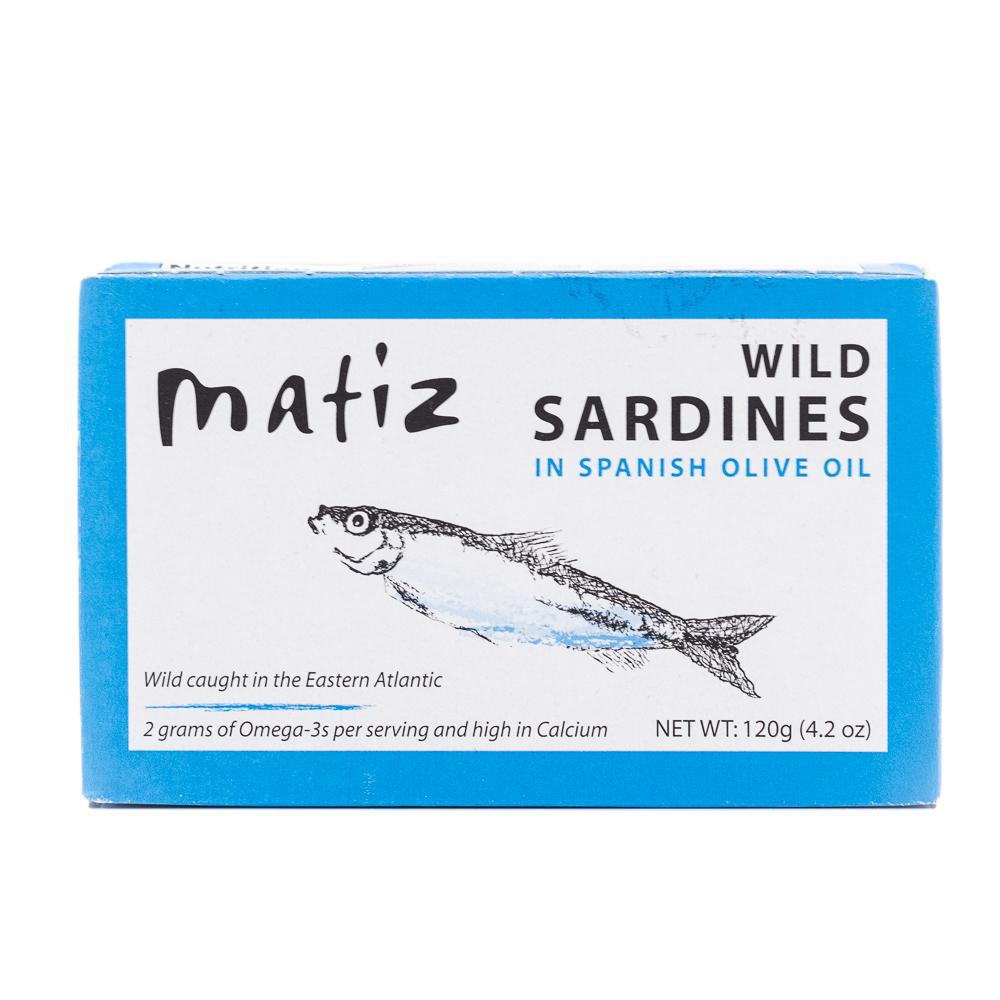 Matiz Espana - Wild Sardines In Spanish Olive Oil (120G).