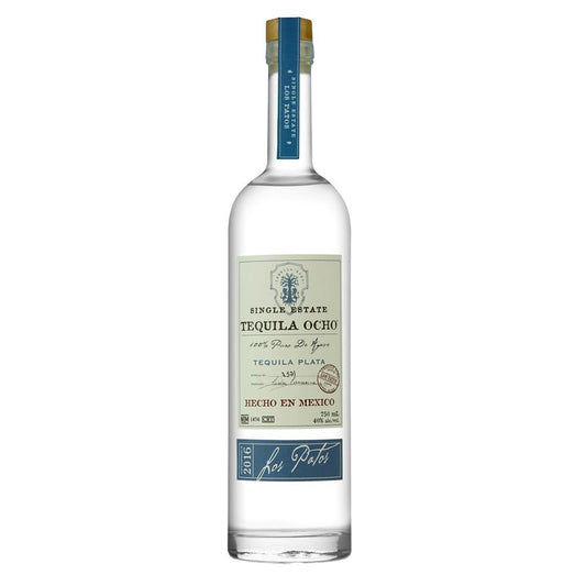Tequila Ocho - 'Single Estate: Los Patos' Tequila Plata Blanco (750ML).