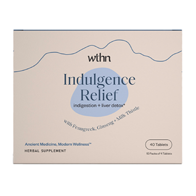 wthn - 'Indulgence Relief' Herbal Supplement (40CT).