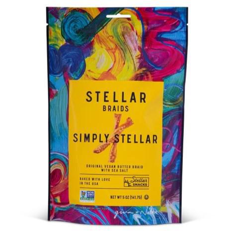 Stellar - 'Simply Stellar' Vegan Pretzel Braids (5OZ).