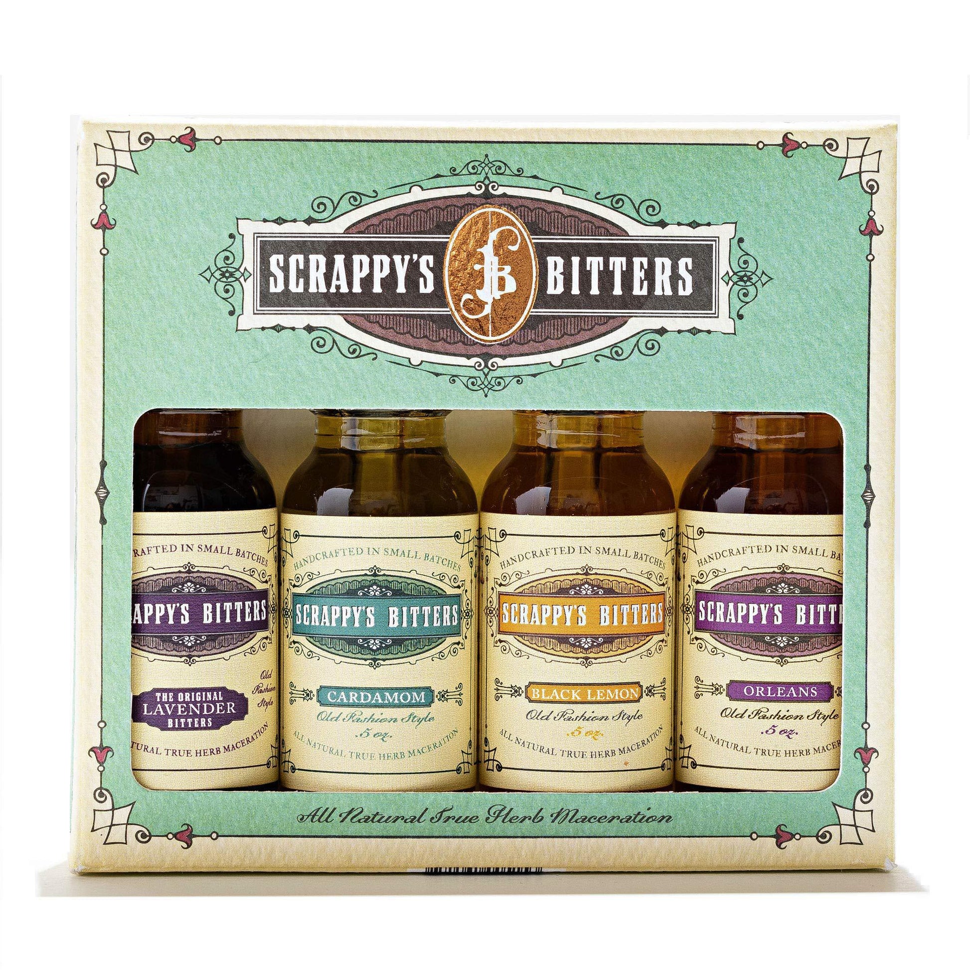 Scrappy's Bitters - 'The New Classics' Bitters Set (4x0.5OZ).