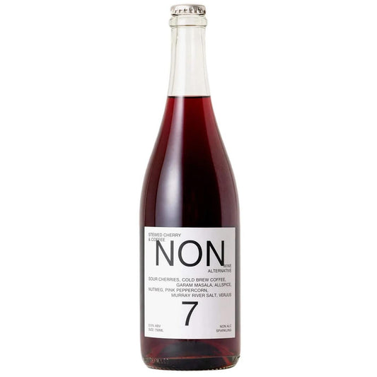 NON - 'NON 7' Stewed Cherry & Coffee Non-Alcoholic Wine (750ML).