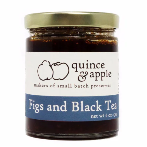 Quince & Apple - 'Fig & Black Tea' Preserve (6OZ).