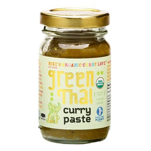 Mike's Organic Curry Love - 'Green Thai' Curry Paste (120G).