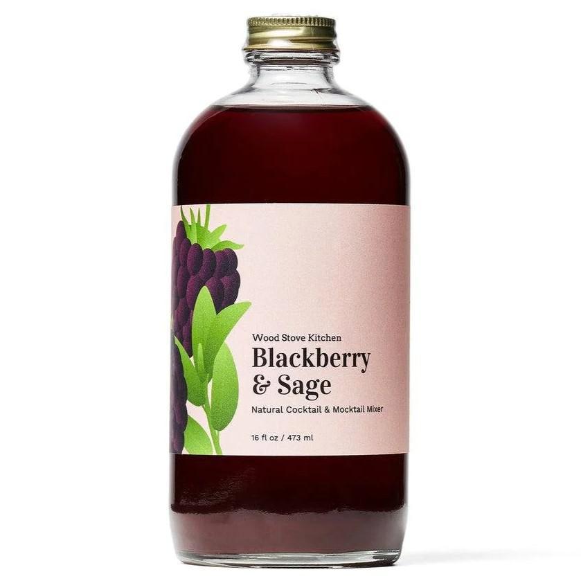 Wood Stove Kitchen - 'Blackberry & Sage' Cocktail Mixer (16OZ).