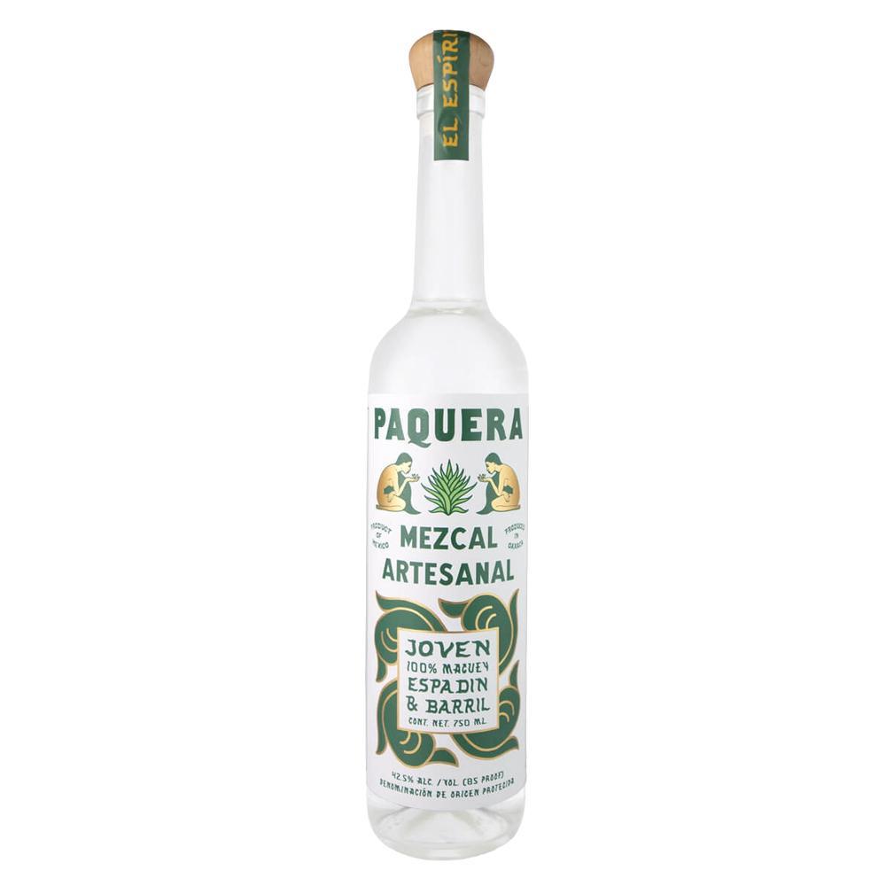 Paquera Espadín Barril Mezcal bottle featuring wild agave blend with smooth, bold flavors and sustainable roots.