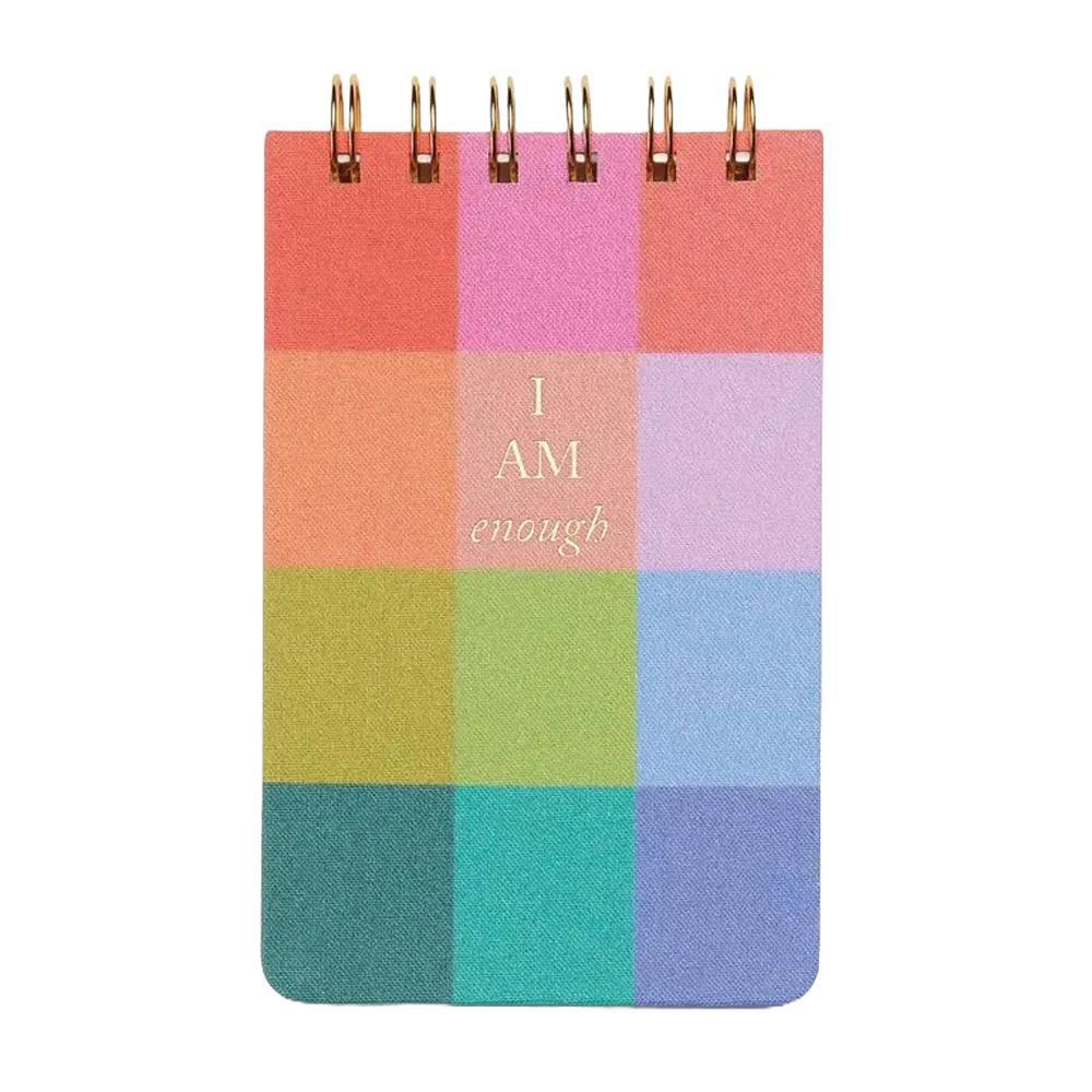 DesignWorks Ink - 'Rainbow Check' Twin Wire Notepad.
