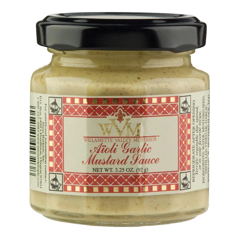 Willamette Valley -  'Aioli Garlic' Mustard (3.25OZ)