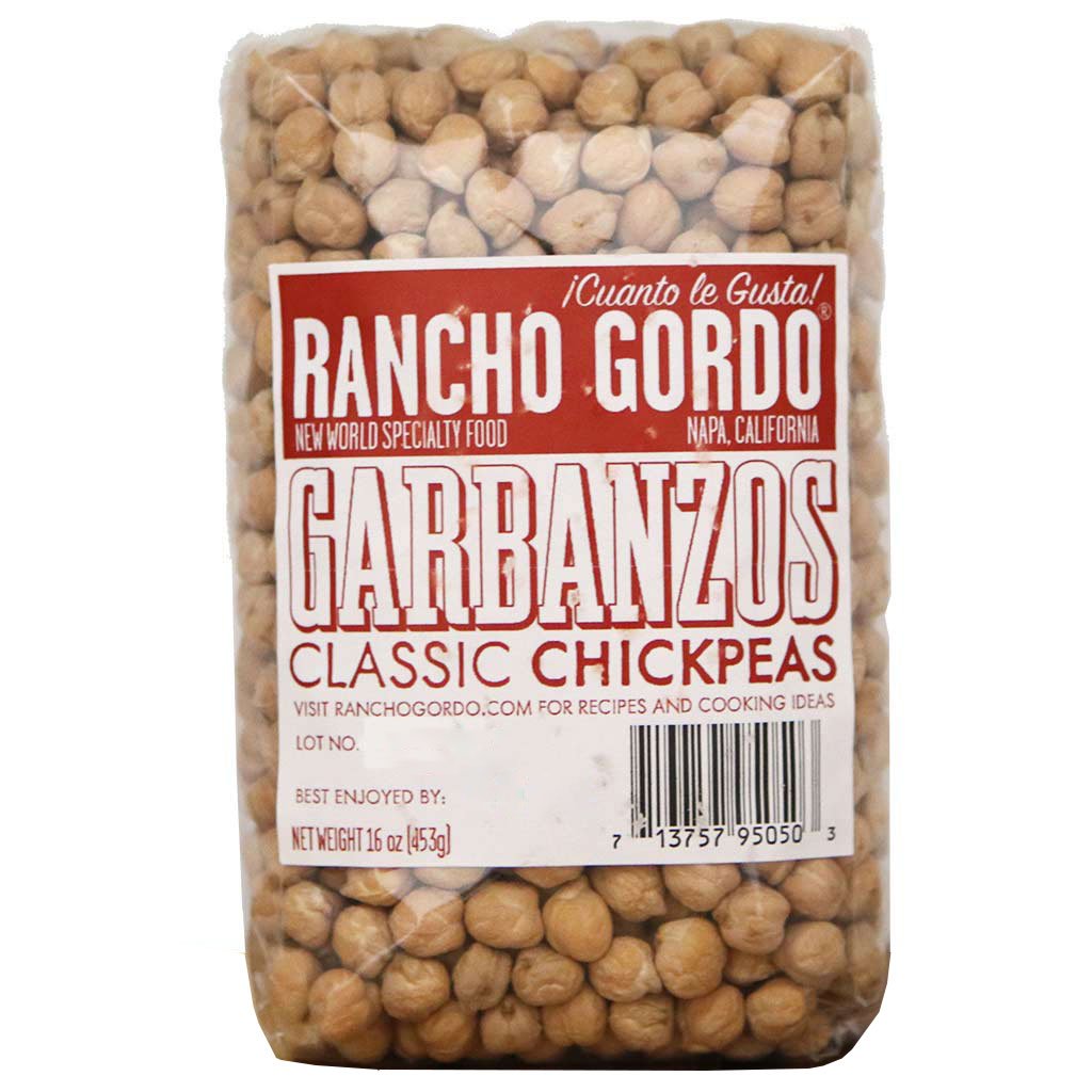 Rancho Gordo - 'Garbanzos' Classic Chickpeas (16OZ).