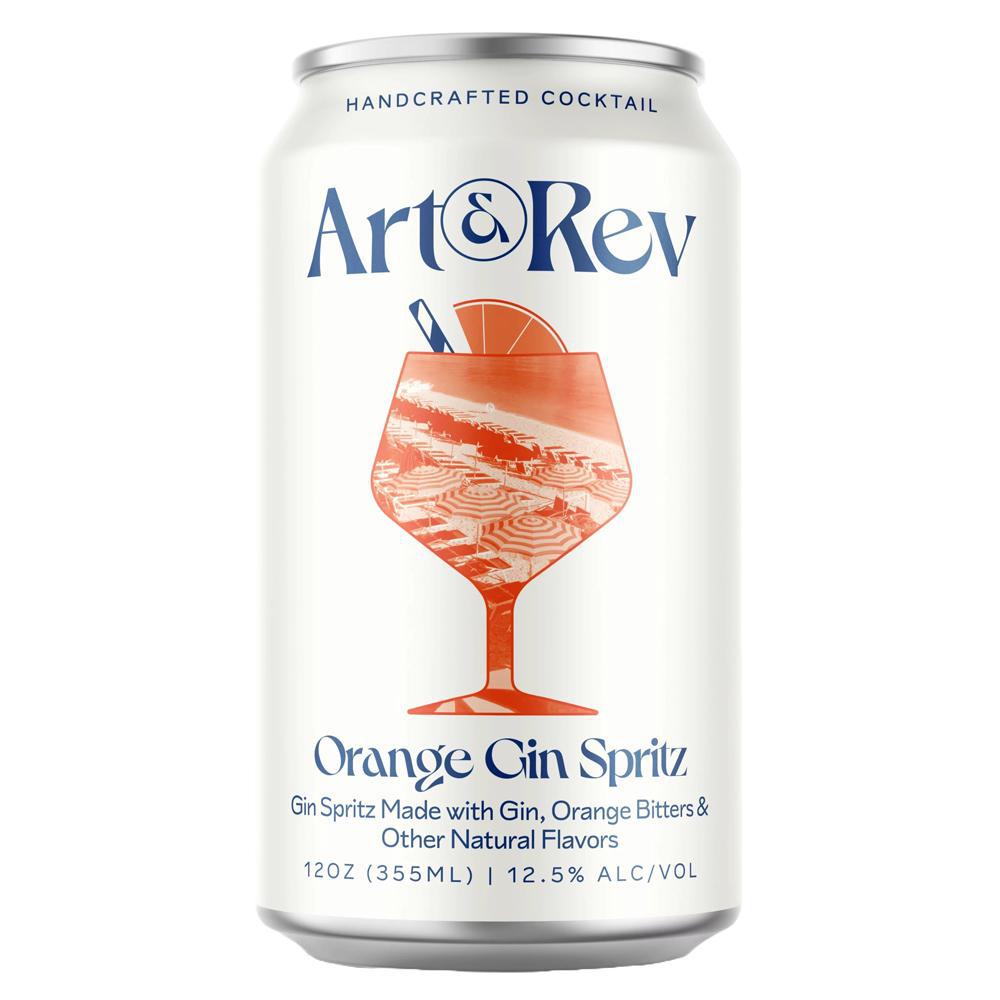 Art & Rev  Distillery - Orange Gin Spritz (12OZ).