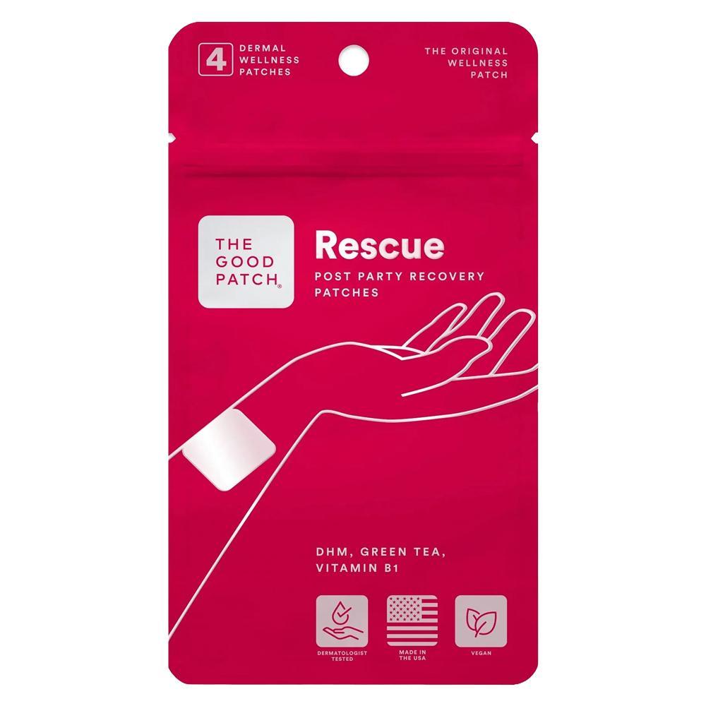 The Good Patch - 'Rescue' Wearable Wellness Patch (4 Patches)