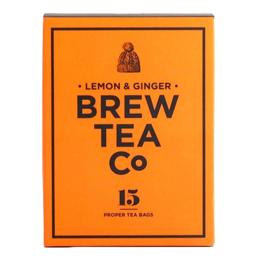 Brew Tea Co. - 'Lemon & Ginger' Tea Bags (15CT).
