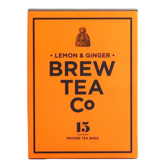 Brew Tea Co. - 'Lemon & Ginger' Tea Bags (15CT).