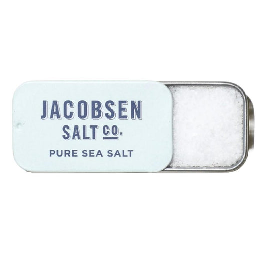 Jacobsen Salt Co - Pure Sea Salt Tin (0.42OZ).