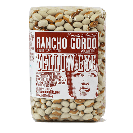 Rancho Gordo - 'Yellow Eye' Heirloom Beans (16OZ).